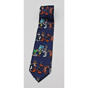 1997 VTG Looney Tunes Stamp Collection Neck Tie
